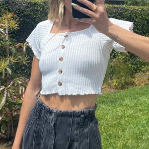 Roxy crop top